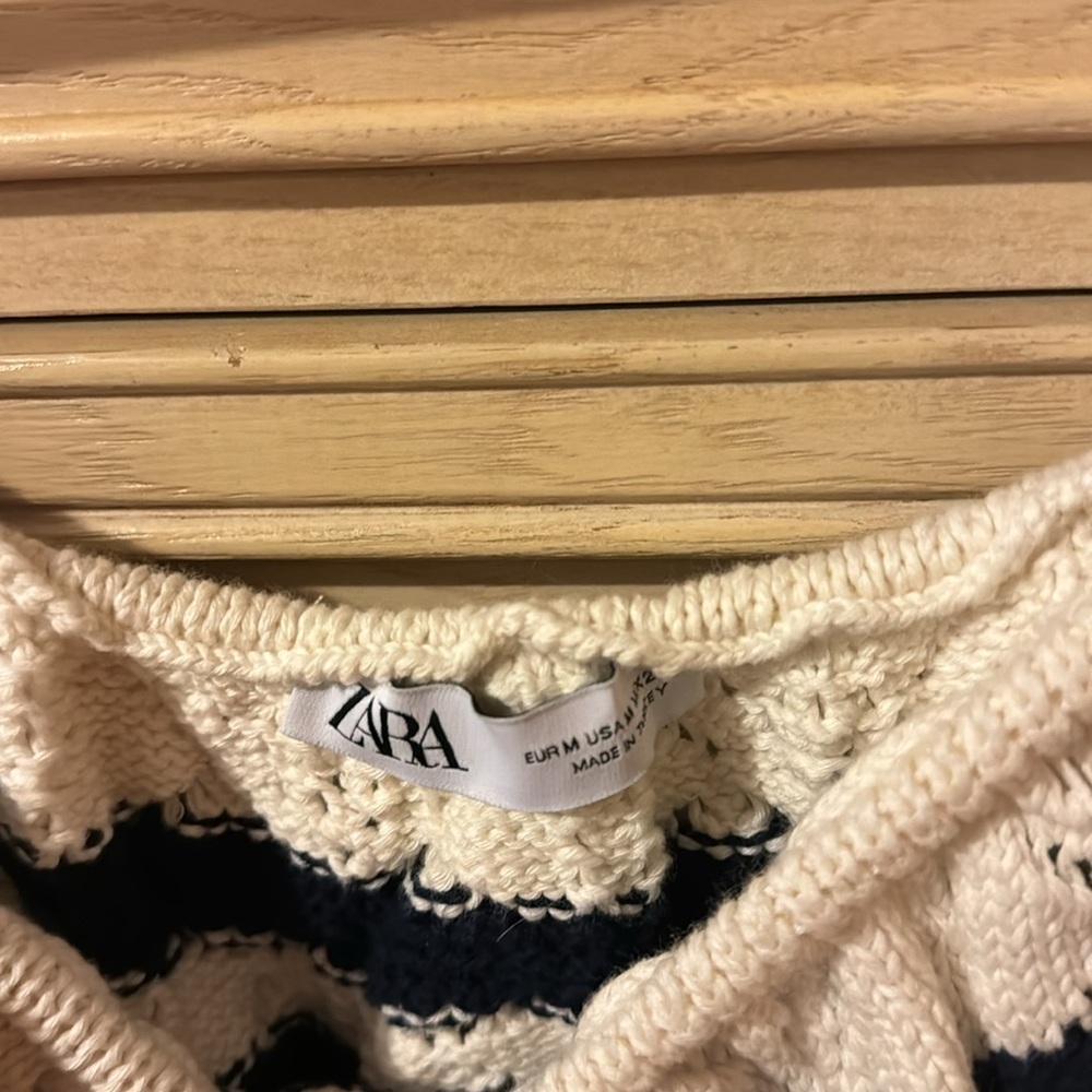 Zara Knit Crop Top - Picture 5 of 6